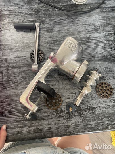 Мясорубка ручная