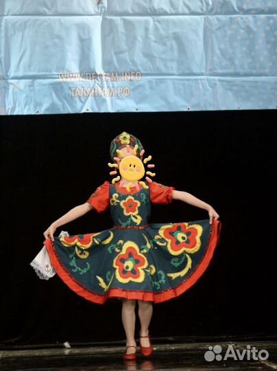 Русский народный костюм для девочки