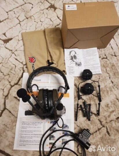 Активные наушники тактические