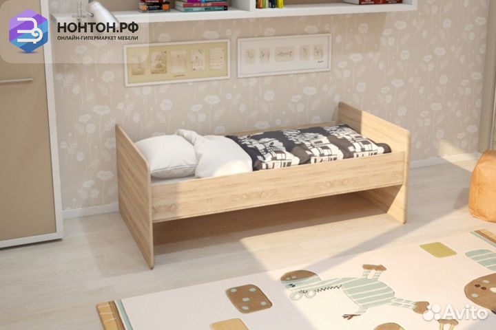 Кровать Умка дуб сонома