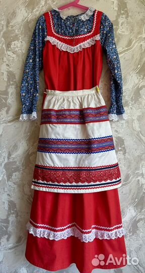Русский народный костюм для девочек 8-10 лет