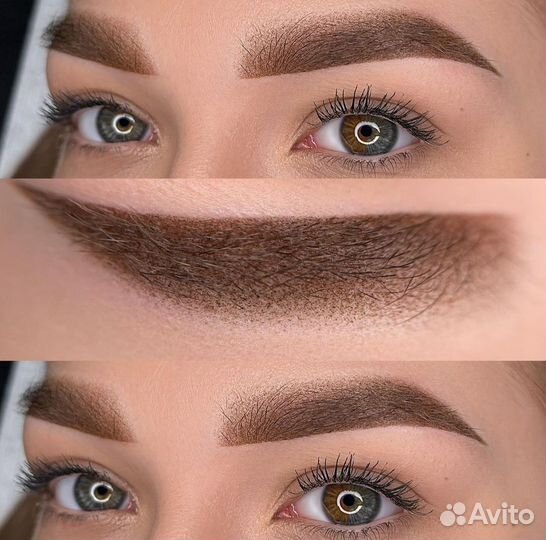 Перманентный макияж бровей губ/удаление/лами