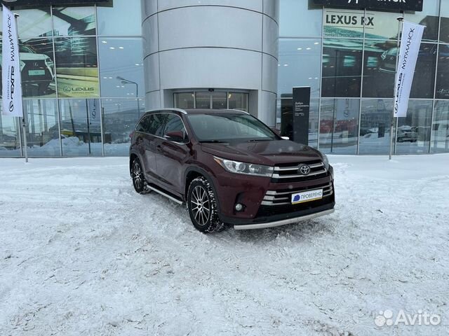 Toyota Highlander 3.5 AT, 2018, 100 869 км