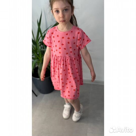 Платье Malwee для девочек с коротким рукавом