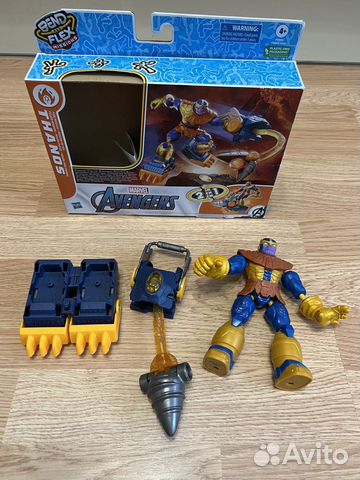 Игровой набор marvel танос и транспорт hasbro