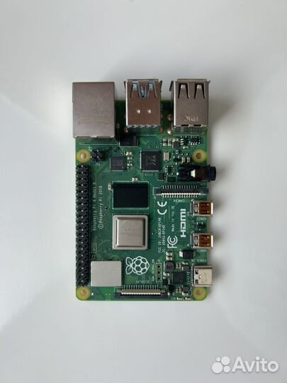 Raspberry Pi 4 8gb с корпусом-радиатором