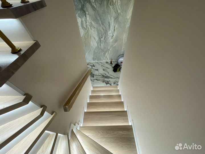 Изготовление и обшивка лестниц под ключ