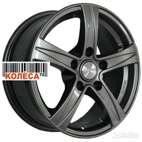 Skad Sakura 6.5x15 5x112 ET43 Dia57.1 Графит