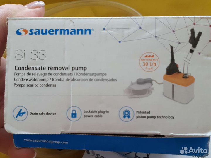 Помпа sauermann si-33