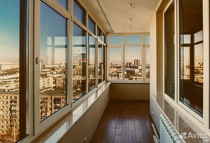 Остекление балконов и лоджий