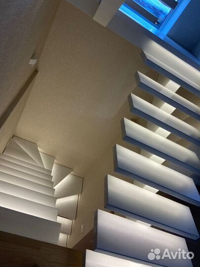 Автоматическая подсветка лестницы. Умный свет