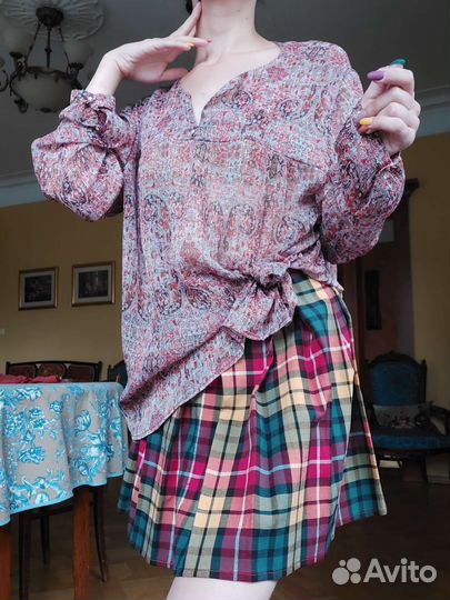 Блузка винтажная