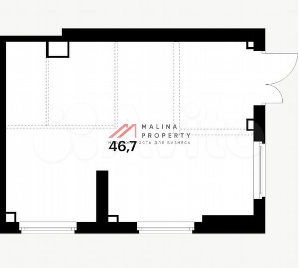 Продам торговое помещение, 47 м²