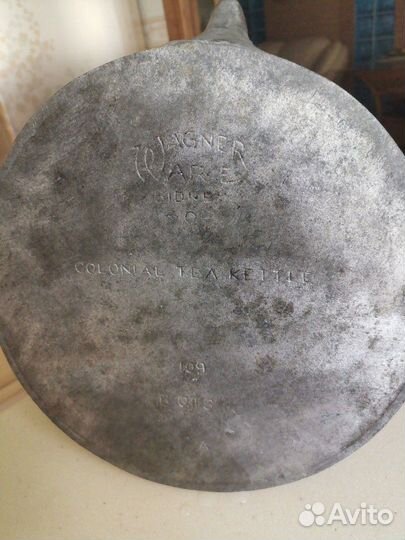 Чайник антикварный Wagner Ware Sidney