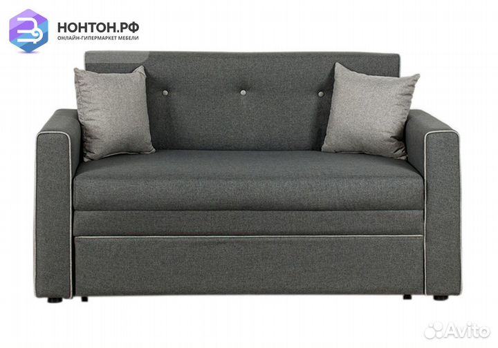 Диван выкатной Найс серый / светло-серый