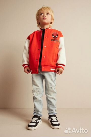 Куртка бомбер hm 110/116 122/128 134/140 Marvel