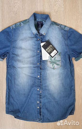 Джинсовая рубашка- Испания,16 лет