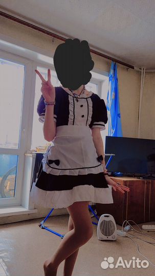Костюм горничной аниме