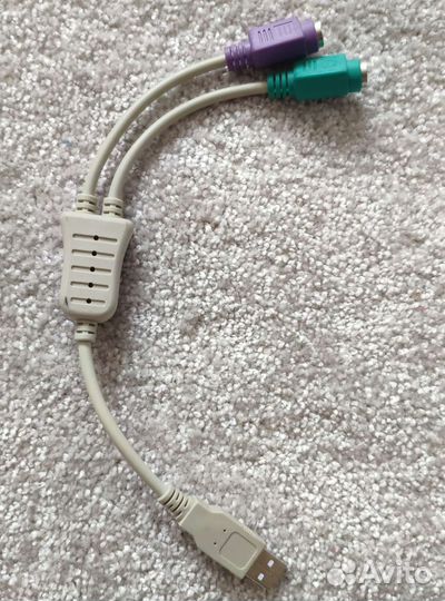 Переходник 2PS/2-USB