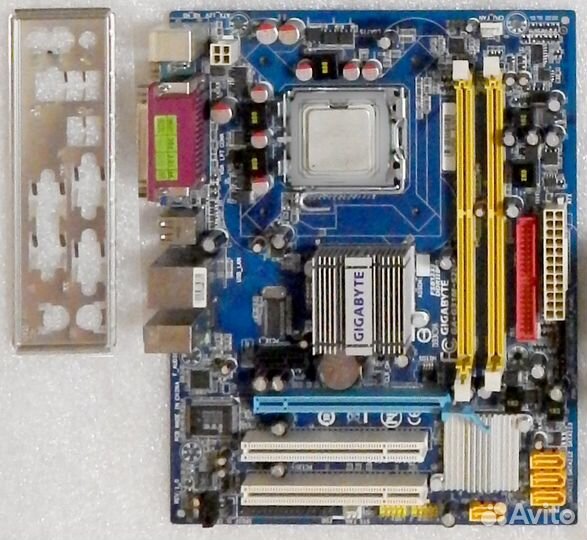 Мат.плата Gigabyte+2ядра Intel E2220+2Гб DDR-II