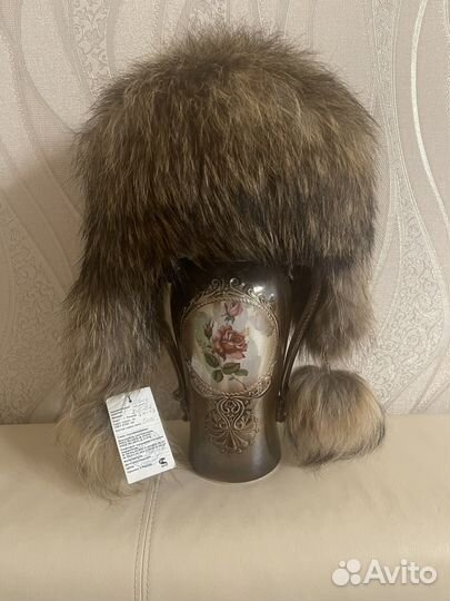 Шапка зимняя меховая женская ушанка