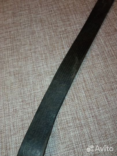 Ремень кожаный с м. Псалом 90 и Честному Кресту