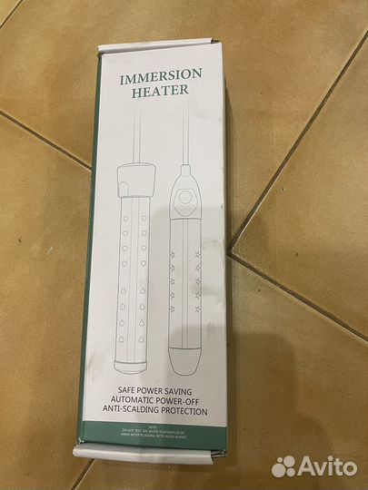 Погружной нагреватель-кипятильник воды