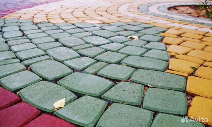Брусчатка тротуарная плитка