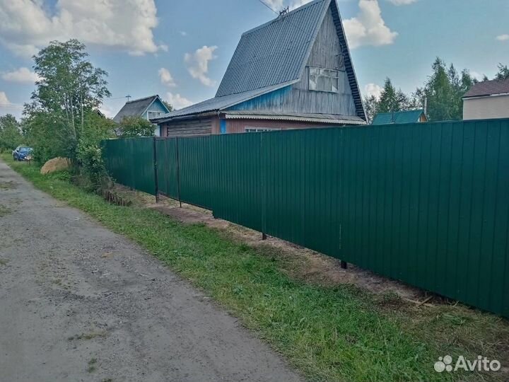 Монтаж, установка Забора / Навеса