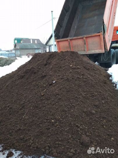 Навоз конский, перегной