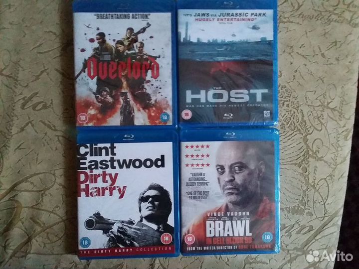 Фильмы на BLU RAY (Лицензия/Импорт)