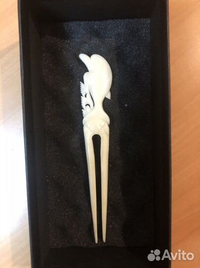 Шпилька заколка резьбовая в японском стиле