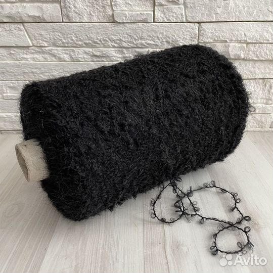 Art. circensis итальянская пряжа. Букле