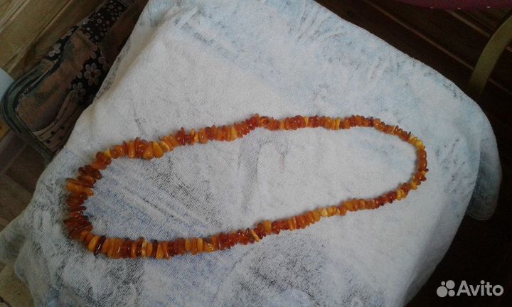 Бусы из янтаря