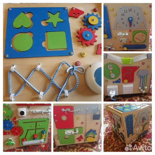 Развивающие деревянные игрушки