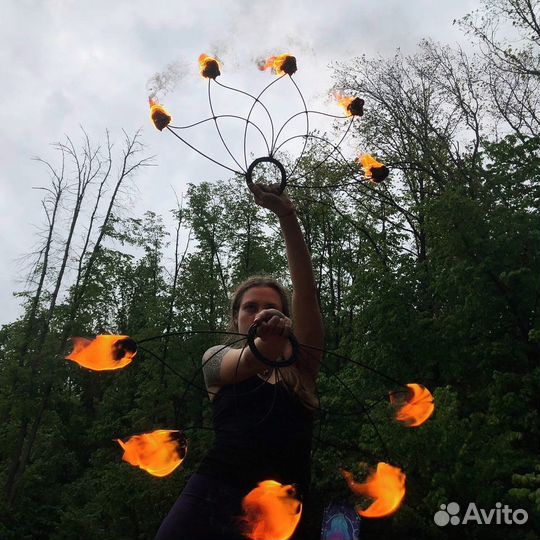 Файер шоу, перформанс