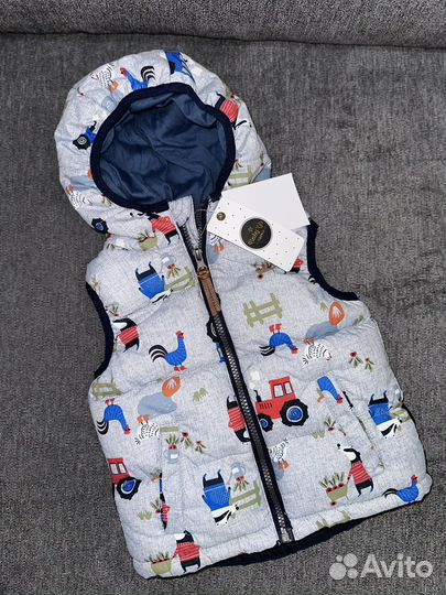 Жилетка для мальчика 86