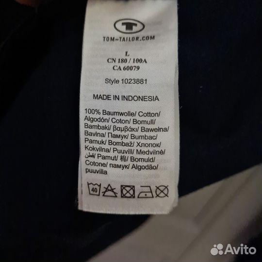 Рубашка мужская Tom tailor l