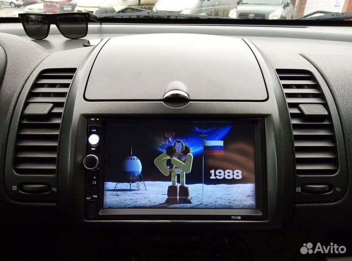 Новая автомагнитола 2din 7010b экран 7 Руль Камера