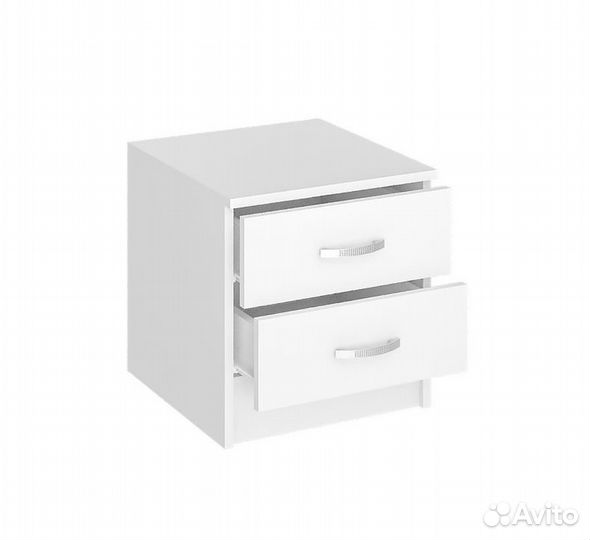 Тумба прикроватная Ронда белая быстрая доставка