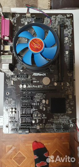 Материнская плата с процессором i3 4170