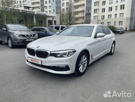 Разбор BMW 520i 2018 год 2л белая