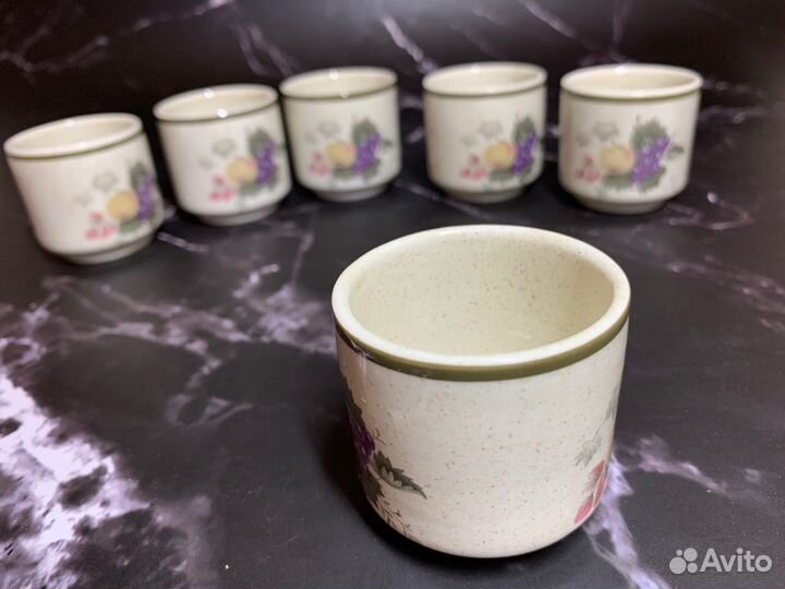 Подставки под яйца 1976 винтаж Royal Doulton 6 шт