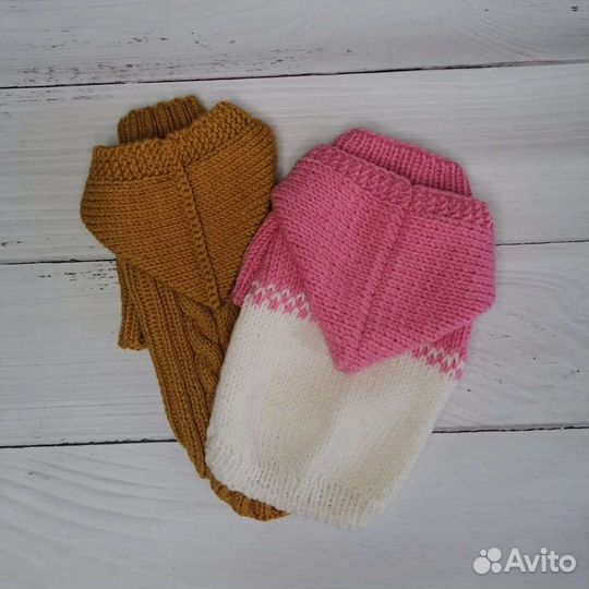 Вязаная одежда для собак и кошек