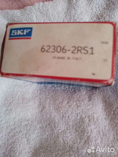 Подшипник шариковый 62306 2RS1