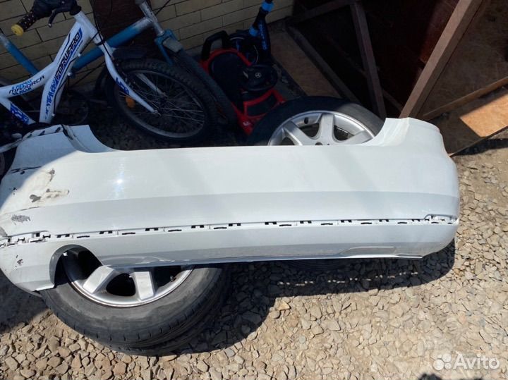 Бампер задний Volkswagen Polo рестайлинг оригинал