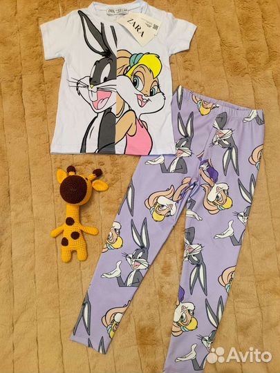 Костюм для девочки Zara новый 104см