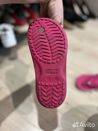 Шлепанцы crocs детские