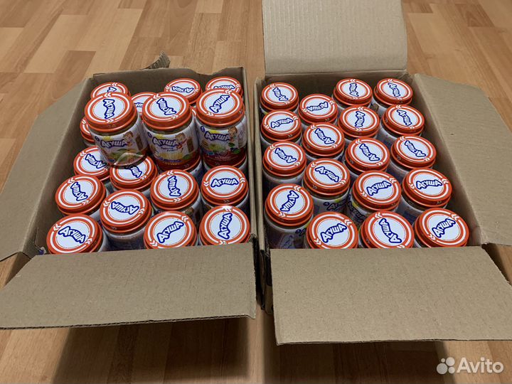 Фруктовое пюре агуша