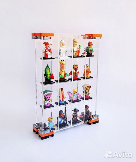 Бокс для минифигурки Лего (Lego minifigures 16 шт)